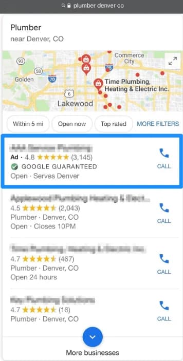 New features in Google Local Service Ads